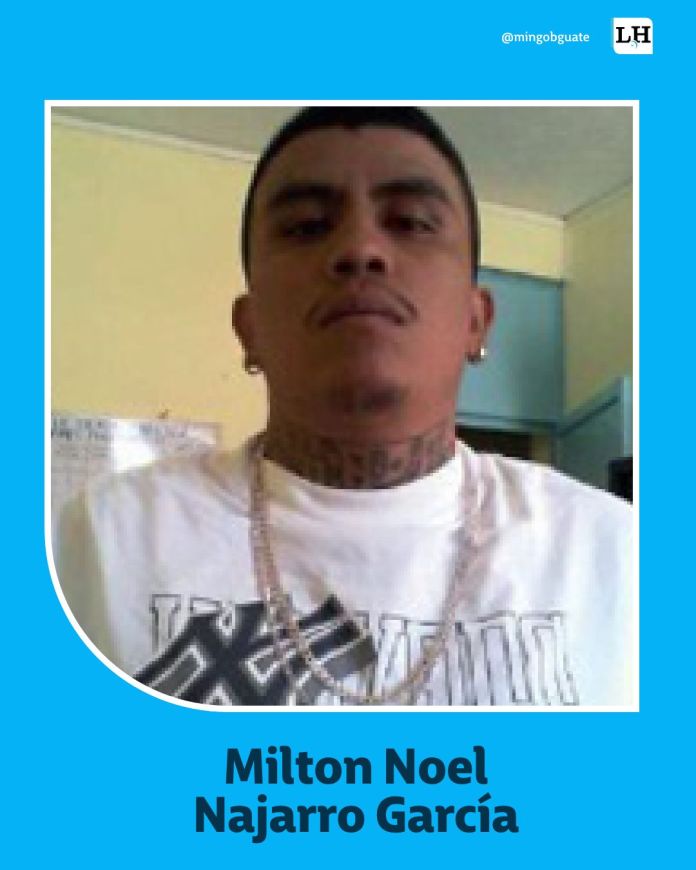 MILTON NOEL NAJARRO GARCIA. Foto La Hora: PNC 