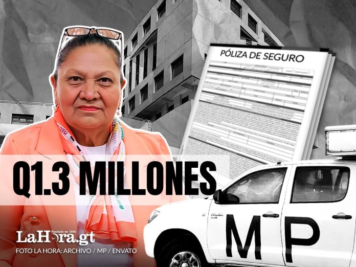 El MP destinó 1 millón 357 mil 446 quetzales a la contratación de un seguro para 79 vehículos. Foto Arte: Alejandro Ramírez