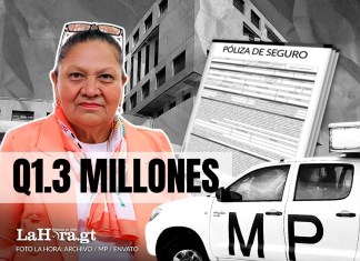El MP destinó 1 millón 357 mil 446 quetzales a la contratación de un seguro para 79 vehículos. Foto Arte: Alejandro Ramírez