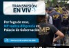 MP diligencia en Palacio de Gobernación. Foto La Hora