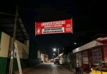 Vecinos han manifestado su preocupación por la inseguridad en el municipio. Foto La Hora. RR.SS.