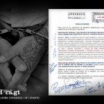 Ley para el Combate Frontal a las Actividades Delictivas de las Maras. Arte La Hora: Alejandro Ramírez.