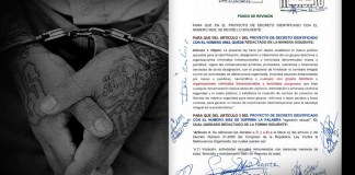Ley para el Combate Frontal a las Actividades Delictivas de las Maras. Arte La Hora: Alejandro Ramírez.