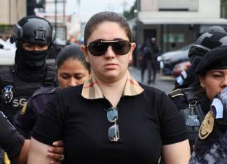 Defensa de María Fernanda Bonilla interpuso dos amparos con los cuales buscan evitar que esta enfrente juicio por la muerte de Melisa Palacios. Foto Daniel Ramírez