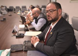 Mario Pacay Director Interino del Sistema Penitenciario. Foto La Hora: Fabricio Alonzo