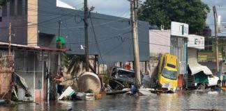 Al menos 23 personas fallecieron y ocho están desaparecidas tras las fuertes lluvias que azotaron México y provocaron numerosas inundaciones, con afectaciones en 31 de los 32 estados del país, según informaron las autoridades. Foto: La Hora/ EFE