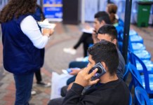 Guatemala recibe a personas migrantes guatemaltecas retornadas desde Estados Unidos y México. Foto La Hora: IGM.