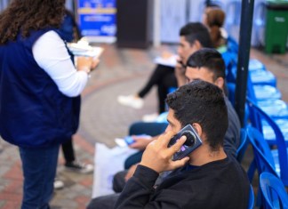 Guatemala recibe a personas migrantes guatemaltecas retornadas desde Estados Unidos y México. Foto La Hora: IGM.