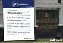Mindef reporta robo de armamento en instalaciones de Comando Aéreo de Petén Mindef informó sobre el robo de armamento en las instalaciones del Comando Aéreo del Norte. Arte La Hora: Roberto Altán.