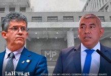 Ministro de Salud y jefe de la FECI por Caso UNOPS. Foto La Hora