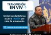 En vivo: Ministro de la Defensa acude a citación por robo de armamento en el Ejército Ministro de la Defensa acude a citación por robo de armamento en el Ejército. Foto La Hora