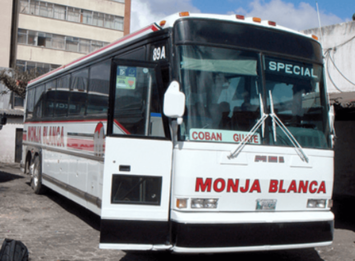 La información fue brindada por medio de un comunicado. Foto La Hora: Transportes Monja Blanca