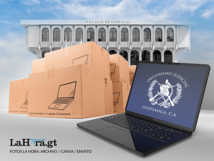En lo que va del 2025, el Organismo Judicial gasta más de Q3.7 millones en computadoras y laptops