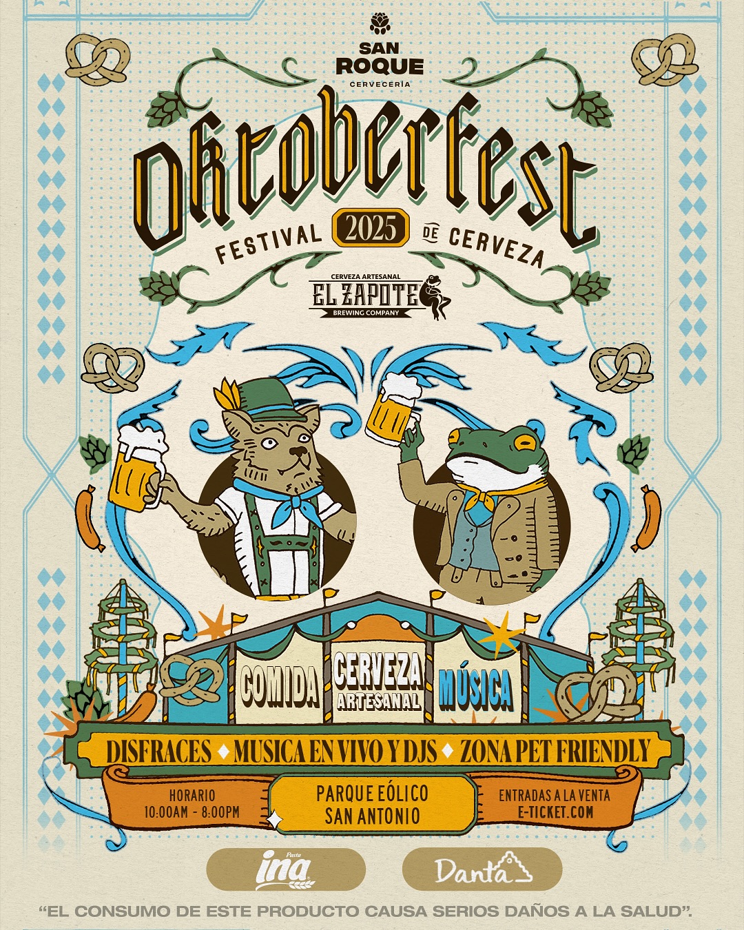 Oktoberfest 2025, na fiesta llena de alegría, cerveza y convivencia junto a El Zapote Brewing. Foto: Cortesía de El Zapote Brewing.