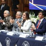 Los 13 magistrados de la Corte Suprema de Justicia no logran consensos para elegir a su presidente 2025-2026. Foto La Hora: OJ.