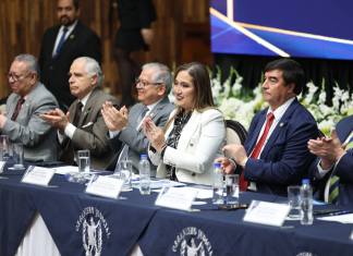 Los 13 magistrados de la Corte Suprema de Justicia no logran consensos para elegir a su presidente 2025-2026. Foto La Hora: OJ.