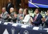 Los 13 magistrados de la Corte Suprema de Justicia no logran consensos para elegir a su presidente 2025-2026. Foto La Hora: OJ.