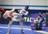 Guatemalteco ganador de medalla de oro en Taekwondo en los Juegos Centroamericanos, David Fuentes. Foto La Hora: Carlos Vicente
