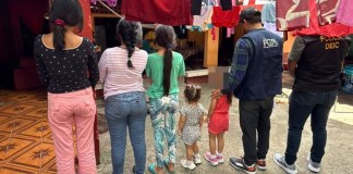 Delegación Regional de PGN en Zacapa rescató a tres niñas y dos adolescentes que eran víctimas de explotación laboral Foto: PGN