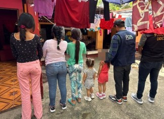 Delegación Regional de PGN en Zacapa rescató a tres niñas y dos adolescentes que eran víctimas de explotación laboral Foto: PGN