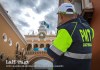 PMT en el Centro Histórico por fuerte carga vehicular ocasionado por eventos realizados este fin de semana. Arte La Hora: Alejandro Ramírez