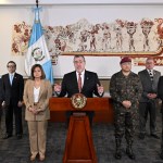 Presidente Bernardo Arévalo luego de la salida de Jiménez anunciado la cárcel de máxima seguridad. Foto La Hora: Secretaría de Comunicación Social de la Presidencia