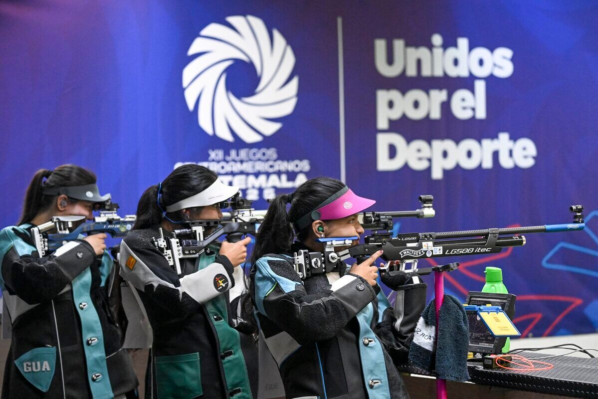 La primera medalla de oro: Guatemala se consagra en tiro deportivo femenino en los Juegos Centroamericanos 2