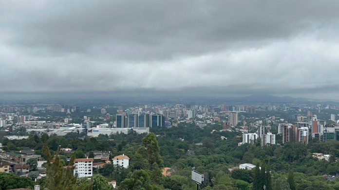 Archivo de clima en Carretera a El Salvador. Foto La Hora: Jose Orozco