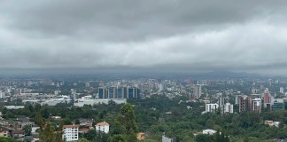 Archivo de clima en Carretera a El Salvador. Foto La Hora: Jose Orozco