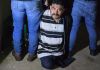 Líder del Barrio 18, alias "Black Demon" recapturado en Santa Rosa. Foto La Hora: PNC