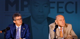 Rafael Curruchiche presentó el caso UNOPS
