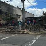 Reformita zona 12, vivienda quemada