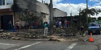 Reformita zona 12, vivienda quemada