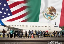 La cantidad de migrantes guatemaltecos retornados de Estados Unidos ha tenido una disminución en 2025. Arte La Hora: Alejandro Ramírez.