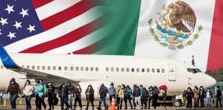 La cantidad de migrantes guatemaltecos retornados de Estados Unidos ha tenido una disminución en 2025. Arte La Hora: Alejandro Ramírez.