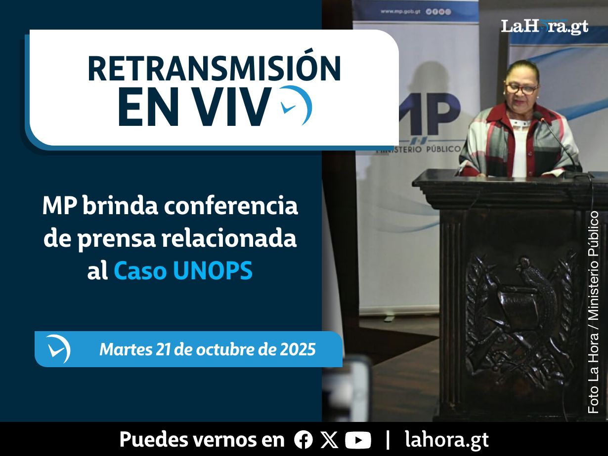 Retransmisión: MP brinda conferencia de prensa relacionada con el Caso UNOPS