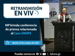 Retransmisión: MP brinda conferencia de prensa relacionada con el Caso UNOPS