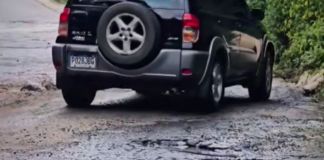 Estado de la ruta alterna El Tecolote. Foto La Hora: Captura de Pantalla