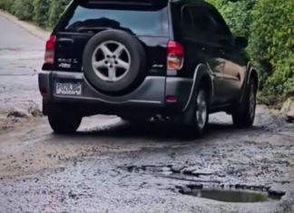 Estado de la ruta alterna El Tecolote. Foto La Hora: Captura de Pantalla