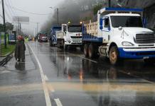 Estas son las rutas alternas por derrumbe en km 24 en Carretera a El Salvador, según Provial Provial: Rutas alternas por derrumbe en km 24 en carretera a El Salvador. Foto La Hora: Daniel Ramírez