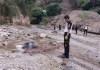 Localizan dos cadáveres en ruta al Atlántico, cerca del punto donde hallaron a nueve más Fueron localizados restos humanos aproximadamente en el kilómetro 23 de la ruta al Atlántico. Foto La Hora: CVB.