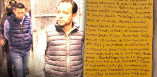 Pacheco y Chaclán: «Hemos cumplido 6 meses del secuestro de nuestra libertad y defender la Democracia» Seis meses de la captura de Luis Pacheco y Héctor Chaclán, autoridades indígenas criminalizadas. Foto La Hora