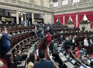 Sesión Secreta del 14 de octubre en el pleno del Congreso. Foto La Hora: José Orozco