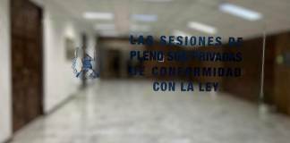 La Corte Suprema de Justicia cumplió su cuarta reunión de pleno sin presentar candidatos para votar y que alguno asuma la presidencia del OJ. Foto La Hora: Daniel Ramírez