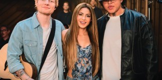 Shakira reestrena con una nueva versión de “Hips Don’t Lie” junto a Ed Sheeran y Beéle