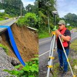 Socavón en ruta a Quetzaltenango ya se encuentra en proceso de estudios para rehabilitación de paso.