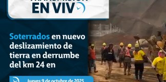 En vivo: Soterrados en nuevo deslizamiento de tierra en derrumbe del km 24 en Carretera a El Salvador