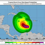 Tormenta Tropical Melissa. Foto La Hora: Centro Nacional de Huracanes de EE. UU. (NHC, por sus siglas en inglés).
