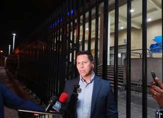 Viceministro de Seguridad, José Portillo, del Ministerio de Gobernación (Mingob). Foto La Hora: André Lima.