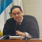 La Corte Suprema de Justicia aún no responde a la solicitud de excedencia solicitada por el juez Marco Antonio Villeda. Foto La Hora: Fabricio Alonzo